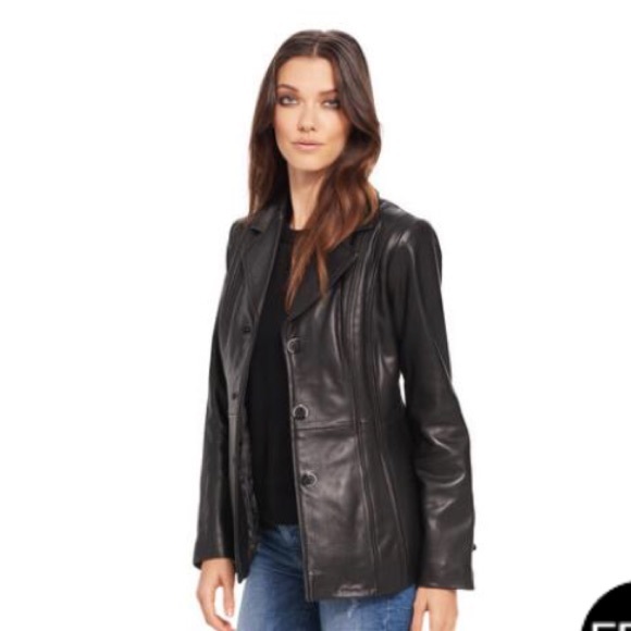 **MAKE OFFER** NEW 🏷 WILSONS LEATHER BLAZER - Picture 4 of 8